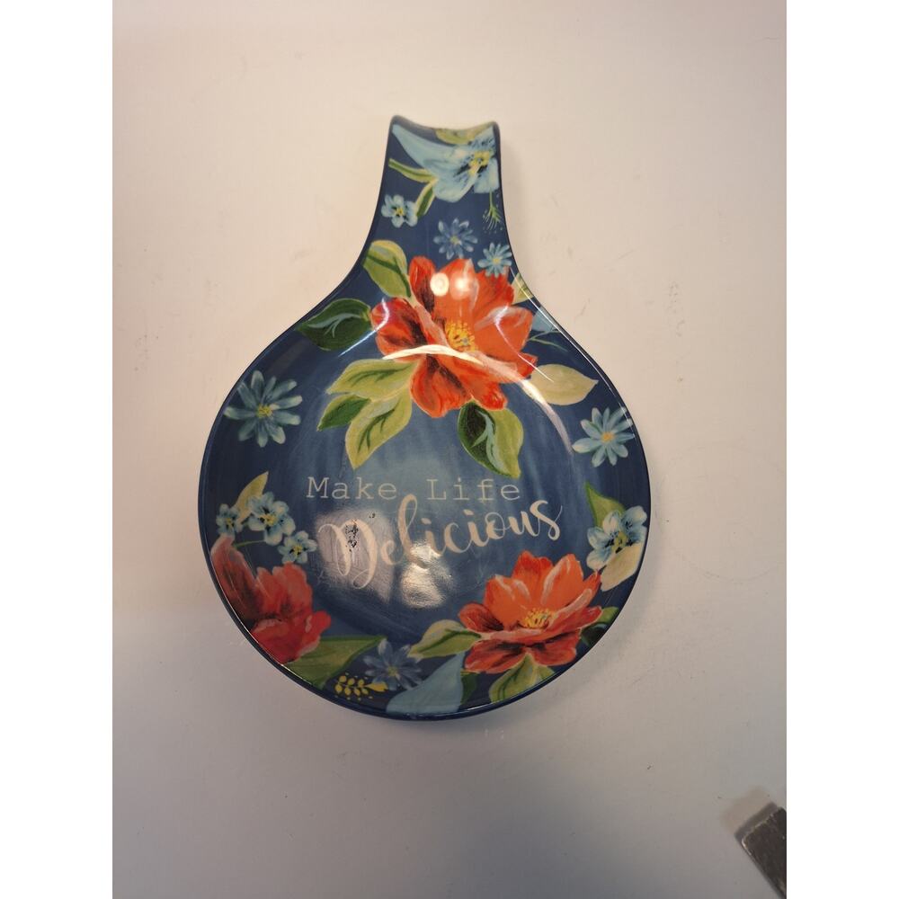 The Pioneer Woman "Spring Bouquet " Spoon Rest.